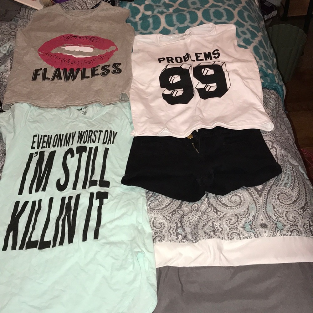 Shorts , Shirts & a Dress Shirt